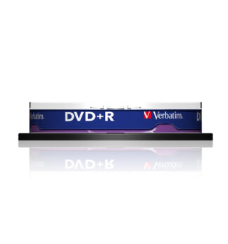 SCATOLA 10 DVD+R SPIND MATT 16X 4.7GB SILVER DLP
