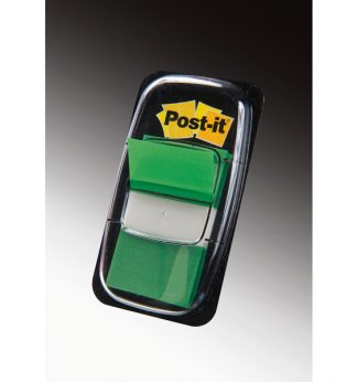 SEGNAPAGINA Post-it 680-3 VERDE 25.4X43.6MM 50FG INDEX