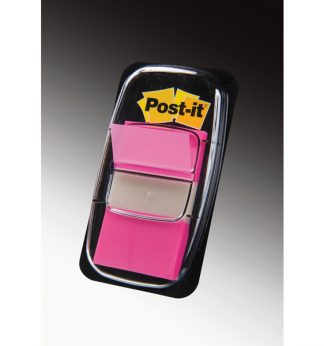 SEGNAPAGINA Post-it 680-21 ROSA VIVACE 25.4X43.6MM 50FOGLIETTI