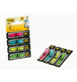 MINISET FRECCE 96 SEGNAPAGINA Post-it INDEX 684-ARR4 IN 4 COLORI VIVACI