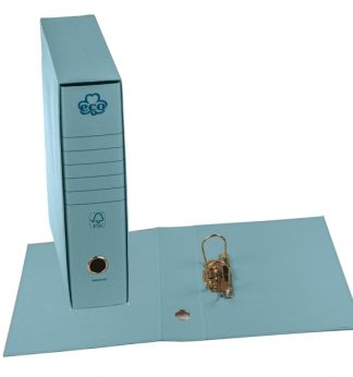 REGISTRATORE ECO NEW AZZURRO DORSO 8CM F.TO PROTOCOLLO