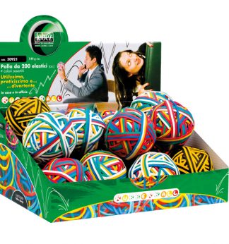 DISPLAY RUBBERBALL DA 15 GOMITOLI DI ELASTICI