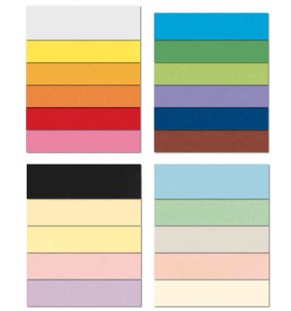 Conf.10 cartoncino Bristol Color 200gr 100x70cm scarlatto 61 Favini