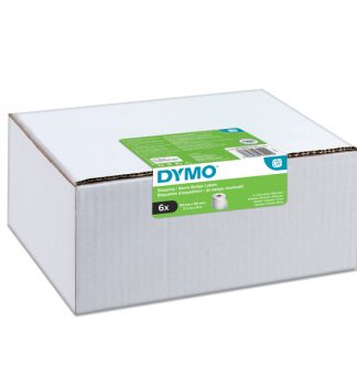 Value pack 6 rotoli etichette Spediz/Badge 54x101mm bianco (220etic/rt) Dymo LW