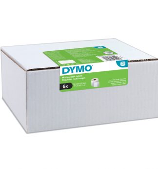 Value pack 6 rotoli etichette multi-uso 57x32mm bianco (1000 etic/rt) Dymo LW