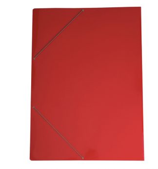 Cartella con elastico 70x100cm Rosso in cartoncino plast. 71LD