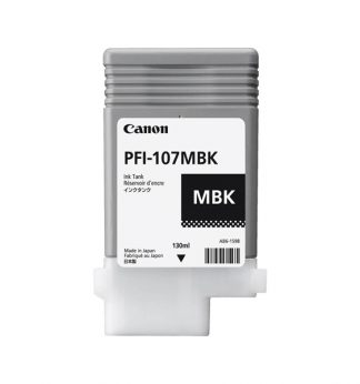 INK CARTRIDGE PFI-107MBK NERO MATTE 130ml