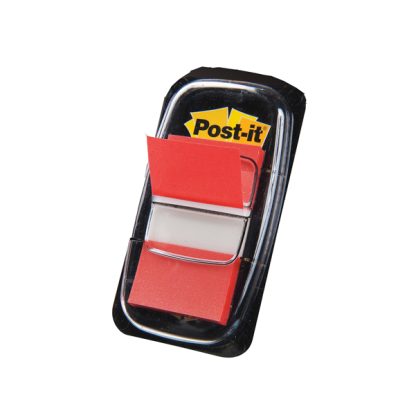 SEGNAPAGINA Post-it 680-1 ROSSO 25.4X43.6MM 50FG INDEX