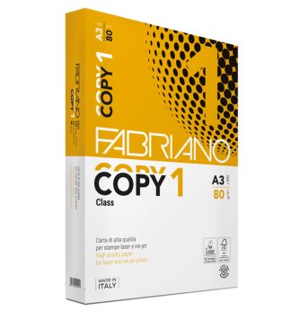 CARTA COPY1 CLASS A3 80GR 500FG FABRIANO