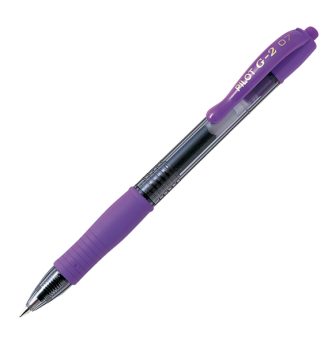 Roller gel scatto G-2 0,7mm viola PILOT