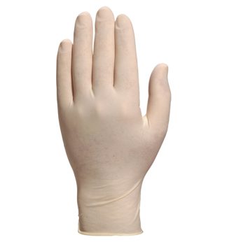 Scatola 100 GUANTI LATTICE tg.grande 8/9 NON Talcati V1340
