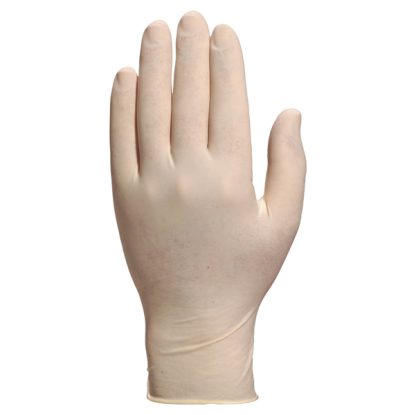Scatola 100 GUANTI LATTICE tg.grande 8/9 NON Talcati V1340