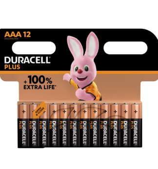 Blister 12 pile Duracell Plus 100 - AAA MiniStilo