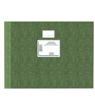 Registro carico/scarico stupefacenti unita' operative 100pag num. DU132101200