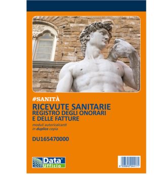 Blocco ricevute sanitarie 50x2 autorical. 21,5x14,8cm DU165470000