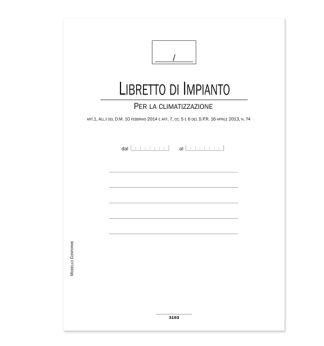 Libretto impianti climatizzazione 44pag DU319300000
