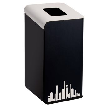 Gettacarte Rubik Evo Bianco 80Lt per raccolta differenziata