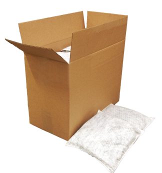 Confezione da 20 cuscini assorbenti per Oli ed Idrocarburi 25x25cm