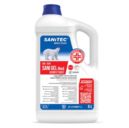 SANI GEL MED igienizzante mani 5lt Sanitec