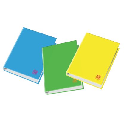 Raccoglitore 4 anelli D.30mm 26X32cm colori ass. Fluo One Color Blasetti
