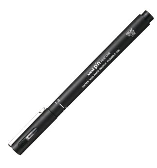 Pin fineliner nero punta 1.2mm Uni Mitsubishi