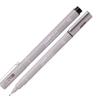 Pin fineliner grigio chiaro punta 0.5mm Uni Mitsubishi