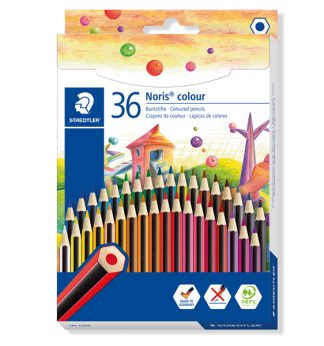 Astuccio 36 matite Noris Colour in Wopex colori assortiti Staedtler