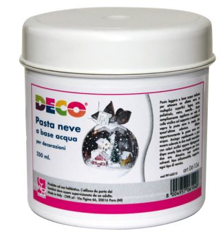 Barattolo pasta da neve 250ml DECO