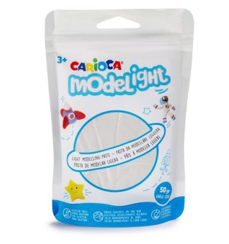 Busta 50 gr Model Light bianco Carioca