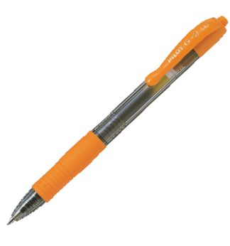 Roller gel scatto G-2 0,7mm arancio Pilot