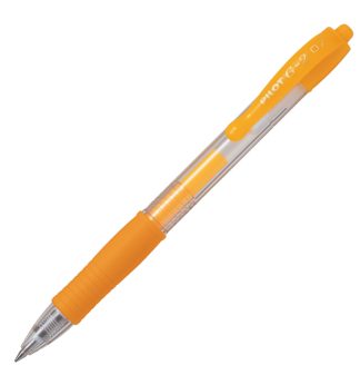 Roller gel scatto G-2 0,7mm neon apricot orange Pilot