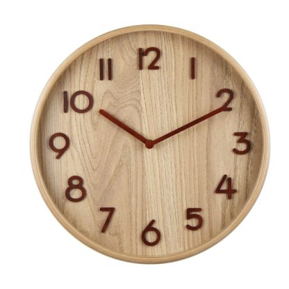 Orologio da parete D. 32cm Wood