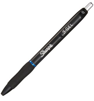 Penna gel a scatto 0.7mm blu Sharpie