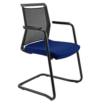 Seduta attesa Light nero/blu