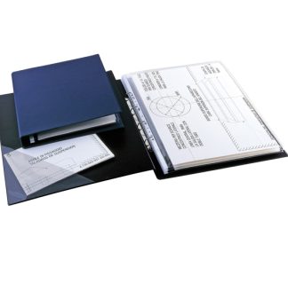 Raccoglitore SANREMO 2000 40 4D blu 30x42cm A3-libro SEI ROTA