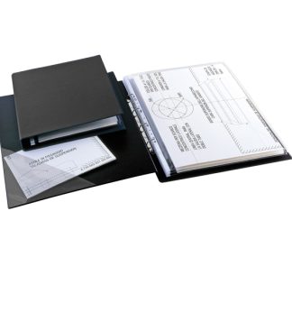 Raccoglitore SANREMO 2000 40 4D nero 30x42cm A3-libro SEI ROTA