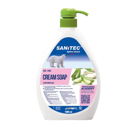 Crema di sapone Luxor Green Aloe 1Lt Sanitec