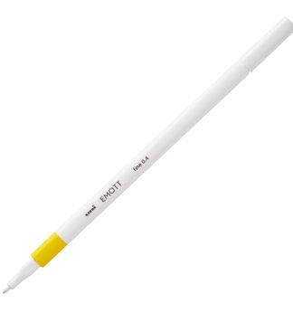 Fineliner EMOTT tratto 0.4mm giallo Uni Mitsubishi