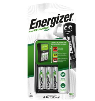 Caricabatteria Maxi 4AA- Energizer Power Plus