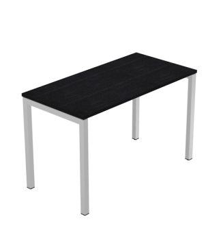 Scrivania Easy Plus smartw. 120x60x72,5cm nero venato frassino