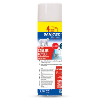 Spray alcolico igienizzante ambienti SANI AIR GEYSER 500ml Sanitec