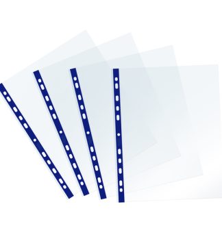 25 Buste forate c/ banda blu Sprint 22X30cm Favorit
