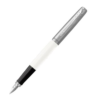 Penna stilo Jotter Original punta M fusto bianco Parker