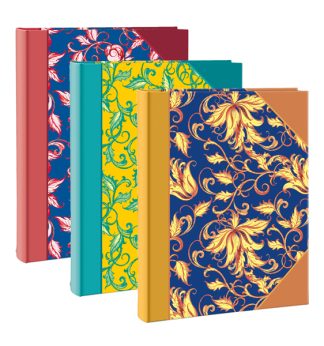 Album foto 24x31cm 30fg cart. c/velina fantasie assortite LEBEZ
