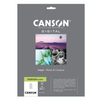 Carta InkJet EVERYDAY A4 15fg 200gr Glossy Canson