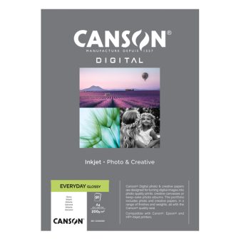 Carta InkJet EVERYDAY A4 50fg 200gr Glossy Canson