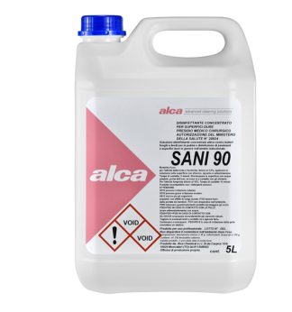 Disinfettante concentrato battericida e fungicida SANI90 Tanica 5Lt Alca