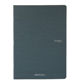 Maxiquaderno A4 38fg+2 90gr 5mm EcoQua original PM verde scuro Fabriano