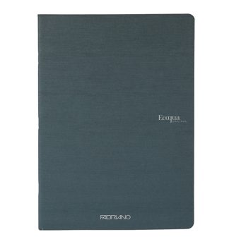 Maxiquaderno A4 38fg+2 90gr 1rigo EcoQua original PM antracite Fabriano