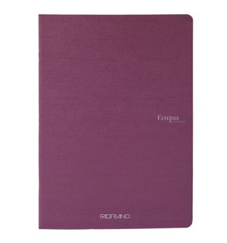 Maxiquaderno A4 38fg+2 90gr 1rigo EcoQua original PM vino Fabriano